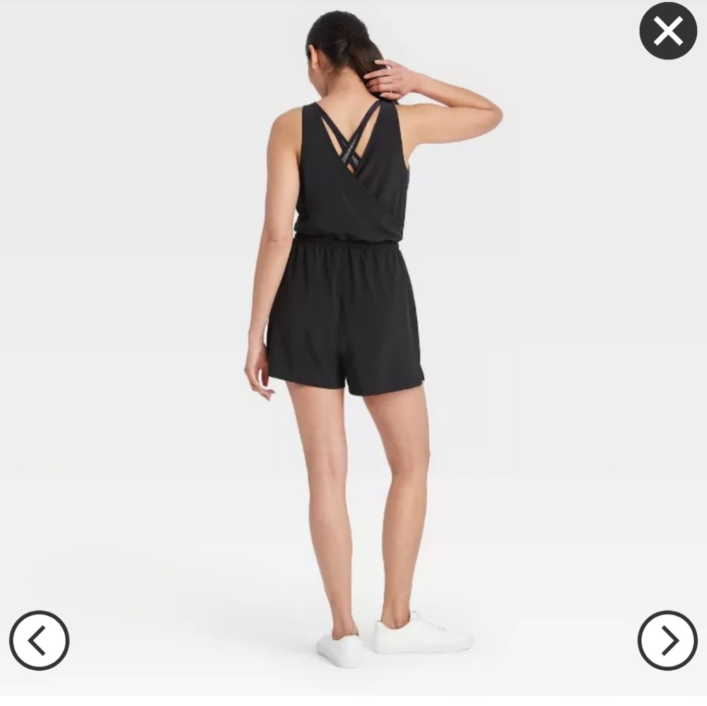 all in motion Black Jumpsuit Size M (7-8) youth‎